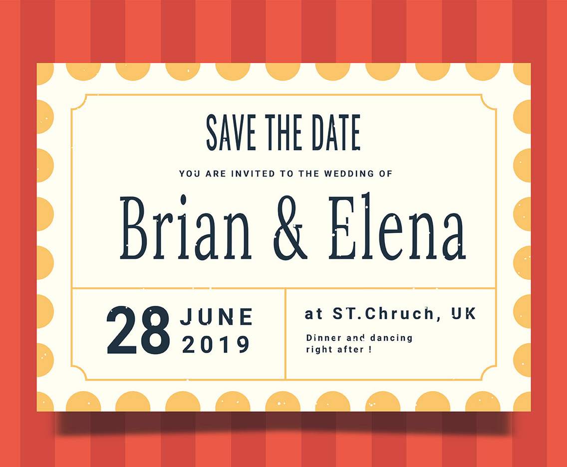 Wedding Invitation Card