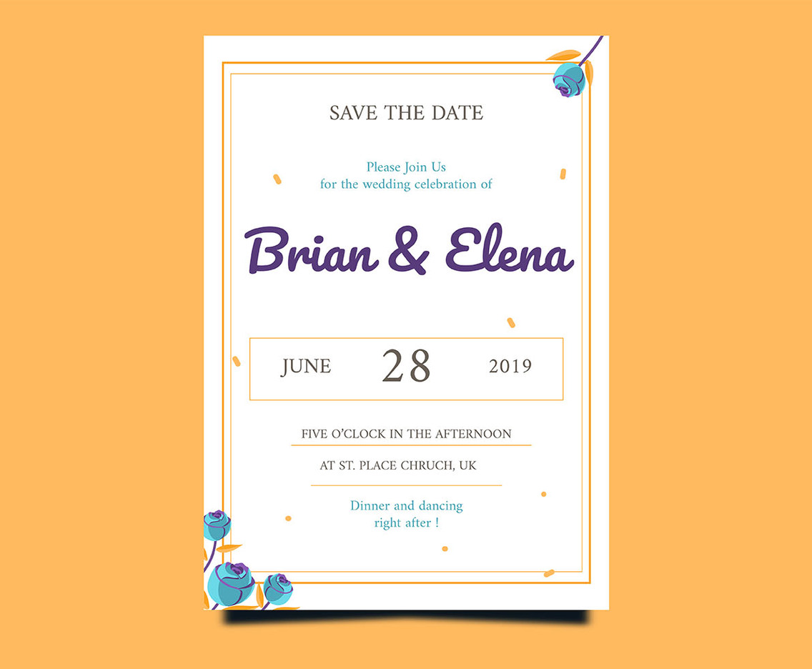 Wedding Invitation Card