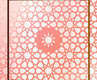 Modern Rose Gold Geometric Design Template