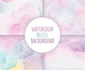 Watercolor Pastel Background