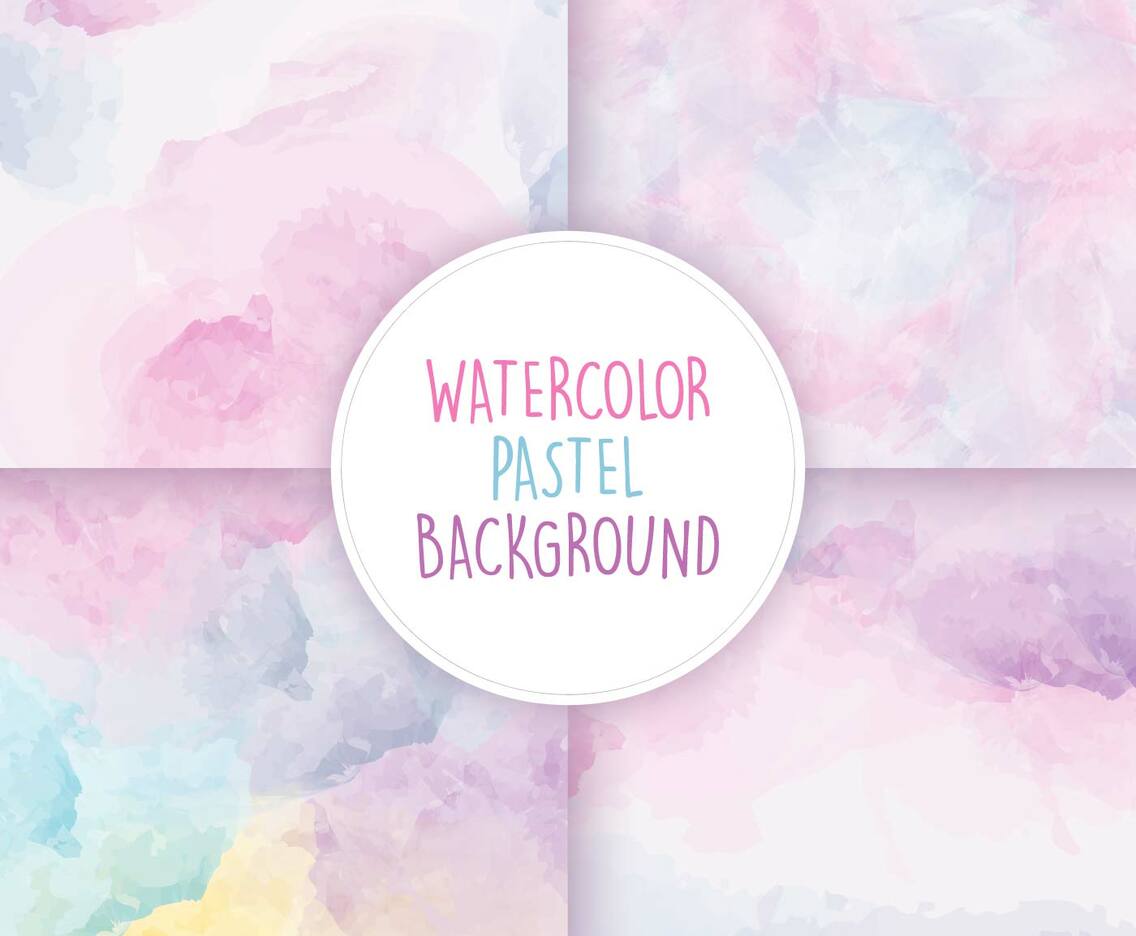Watercolor Pastel Background