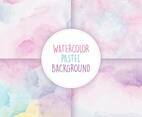 Watercolor Pastel Background