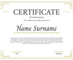 Certificate Template