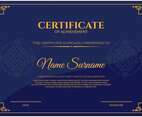 Certificate Template Vector
