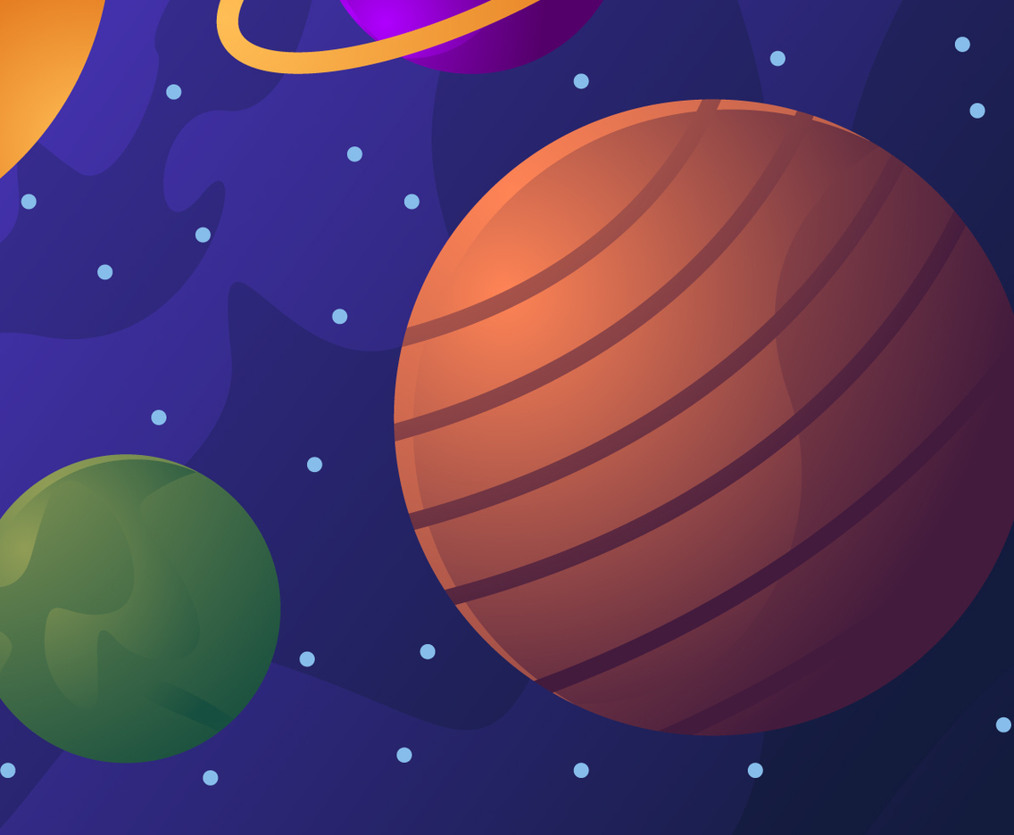 Amazing Galaxy Background Vectors