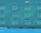 2019 Printable Calendar