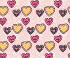 Romantic Valentine Vector Pattern