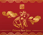 Chinese New Year Pig Vector Design