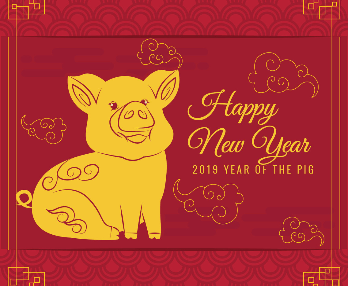 Vector 2019 Chinese New Year