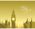 London Landscape Vector