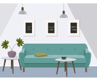 Vector Livingroom Illustration