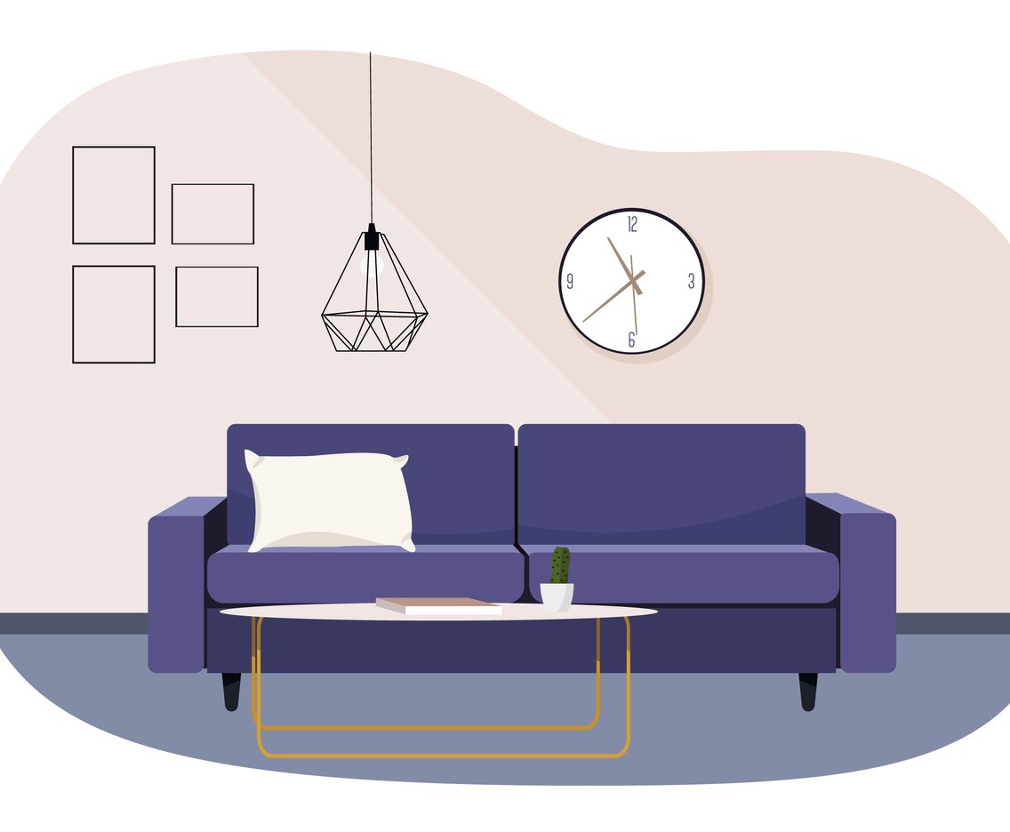 Vector Livingroom Illustration