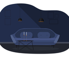 Vector Livingroom Illustration