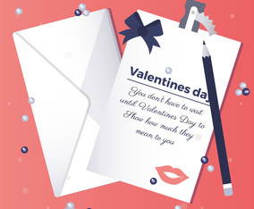 Vector Valentine's Day Illustration