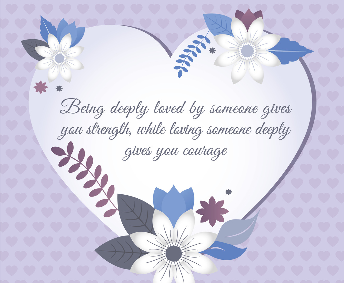 Vector Valentine's Day Greeting Card