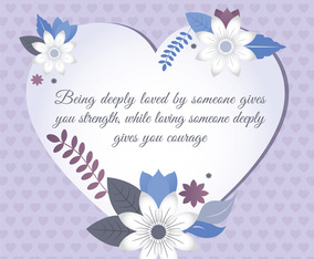 Vector Valentine's Day Greeting Card