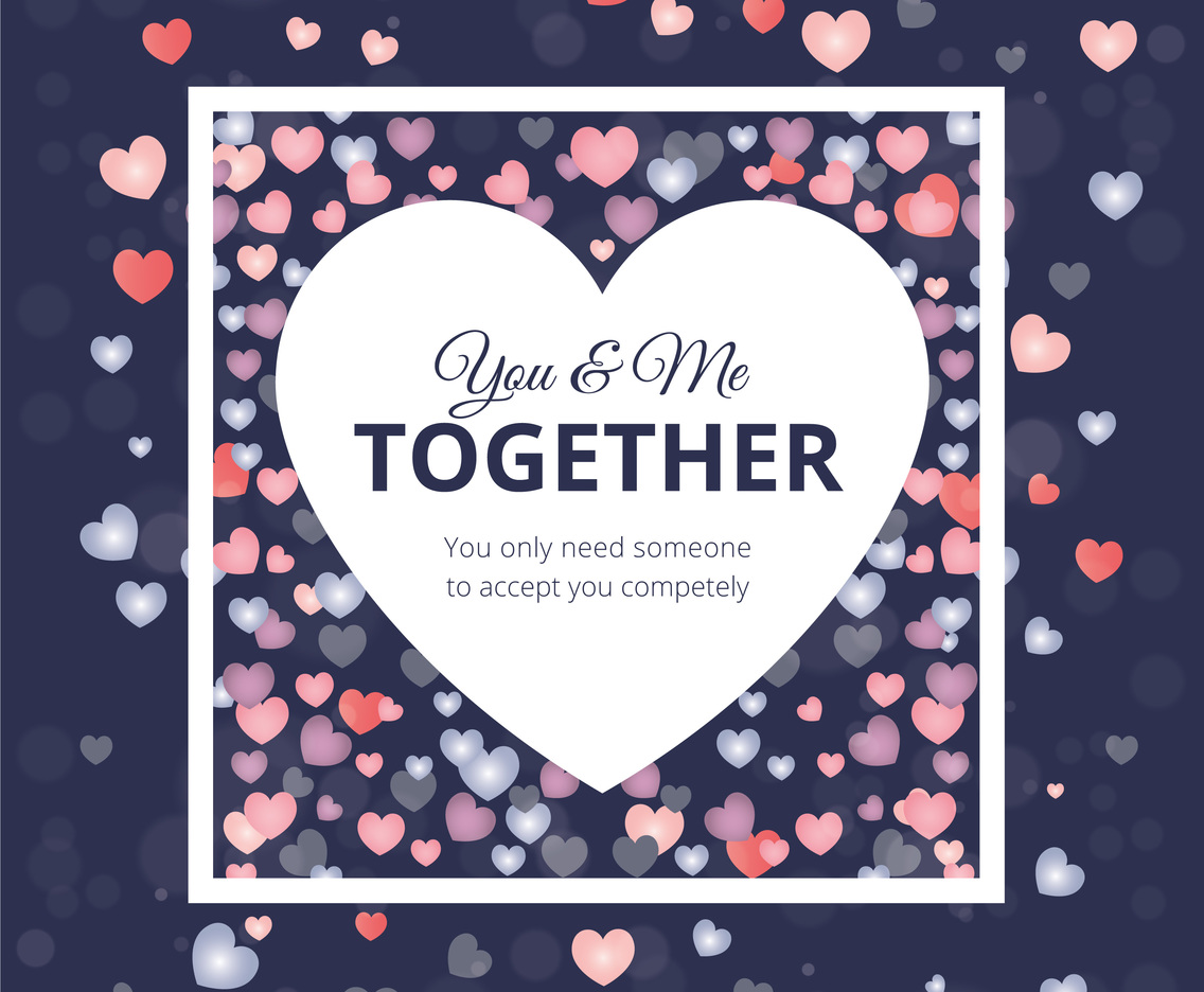 Vector Valentine's Day Greeting Card