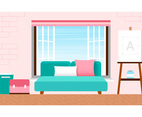 Vector Livingroom Illustration