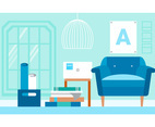 Vector Livingroom Illustration