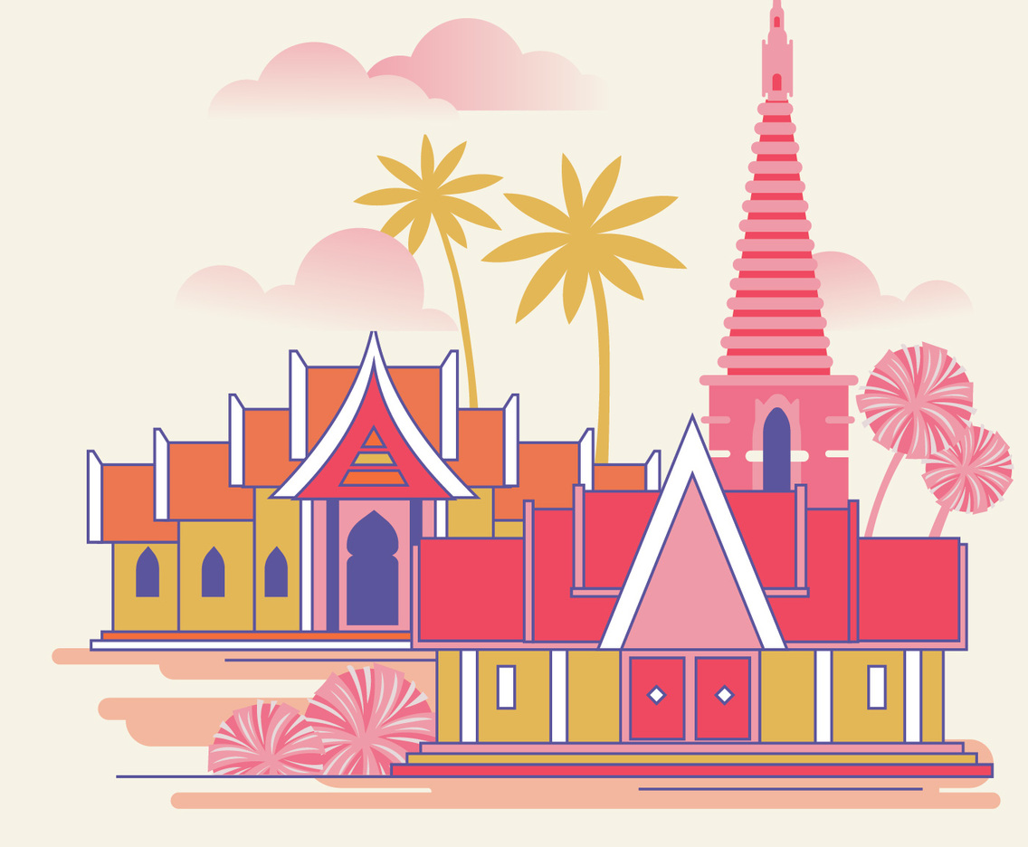 Temple of Bangkok Thailand