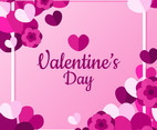 Valentine's Day Frame Vector