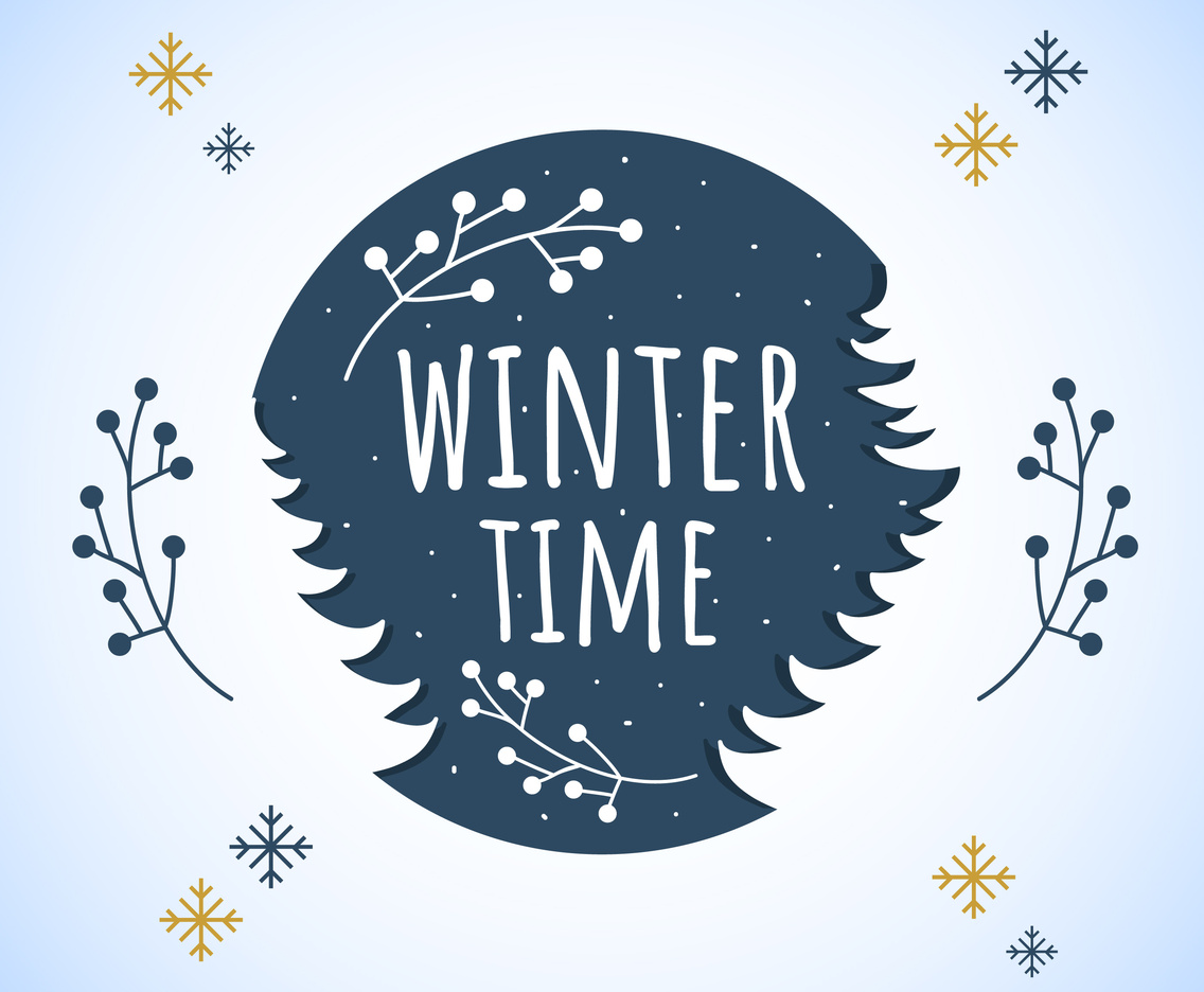 Winter Time Vector