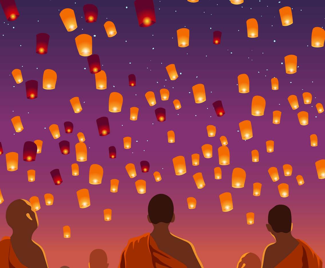 Taiwan Sky Lantern Event