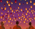 Taiwan Sky Lantern Event