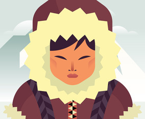Eskimos Illustration