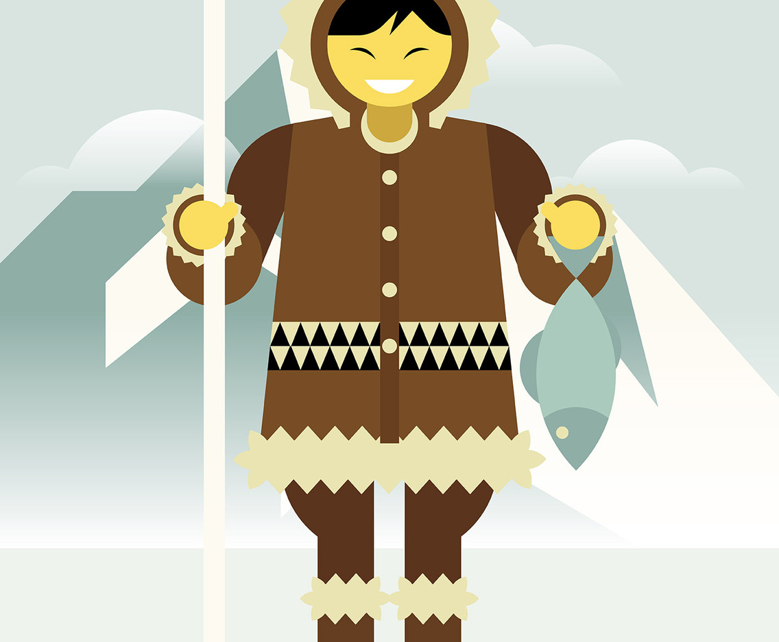 Eskimos Illustration