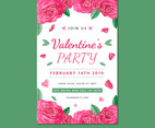 Cute Valentine's Poster Template