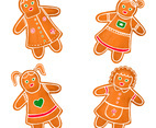Cute Gingerbread Girls Collection