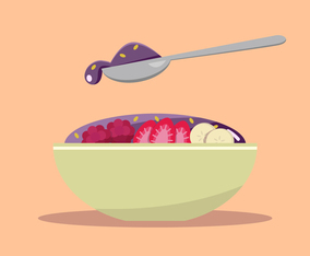 Acai Berry Banana Bowl