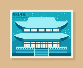 Seoul Illustration