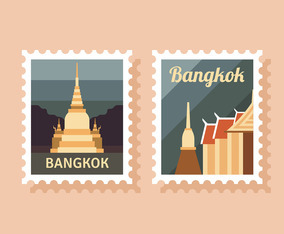 Bangkok Postage Stamp
