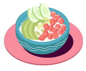 Free vector bowl - Vector Art