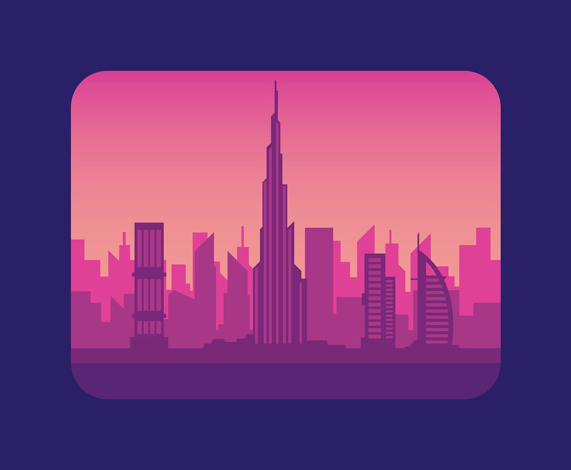Dubai Illustration