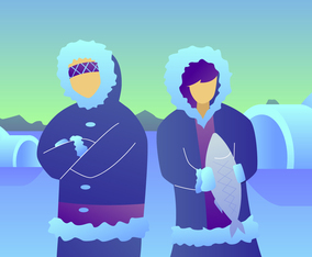 Awesome Eskimos Vectors