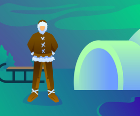 Awesome Eskimos Vectors