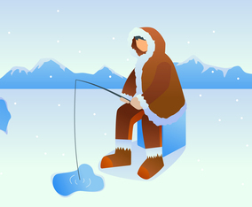 Awesome Eskimos Vectors