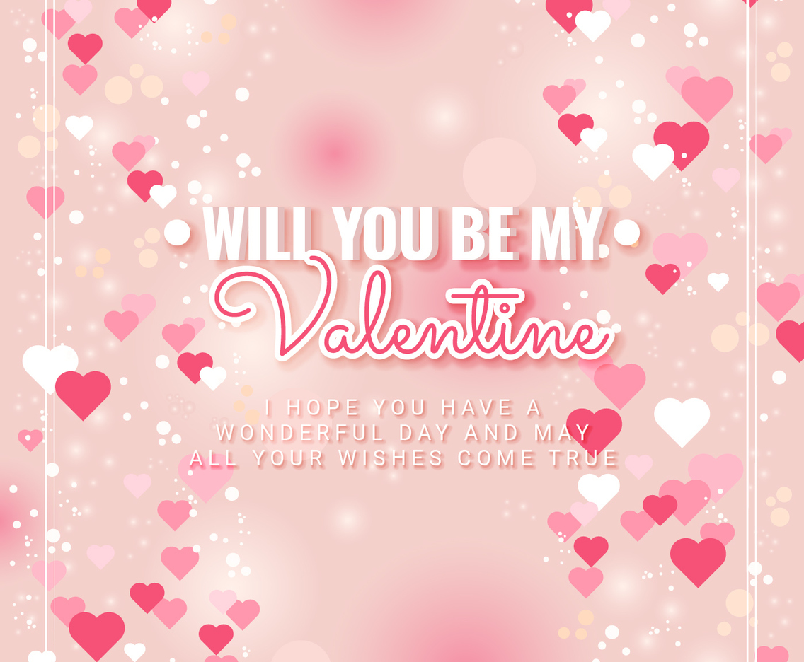 Vector Valentine's Day Frame