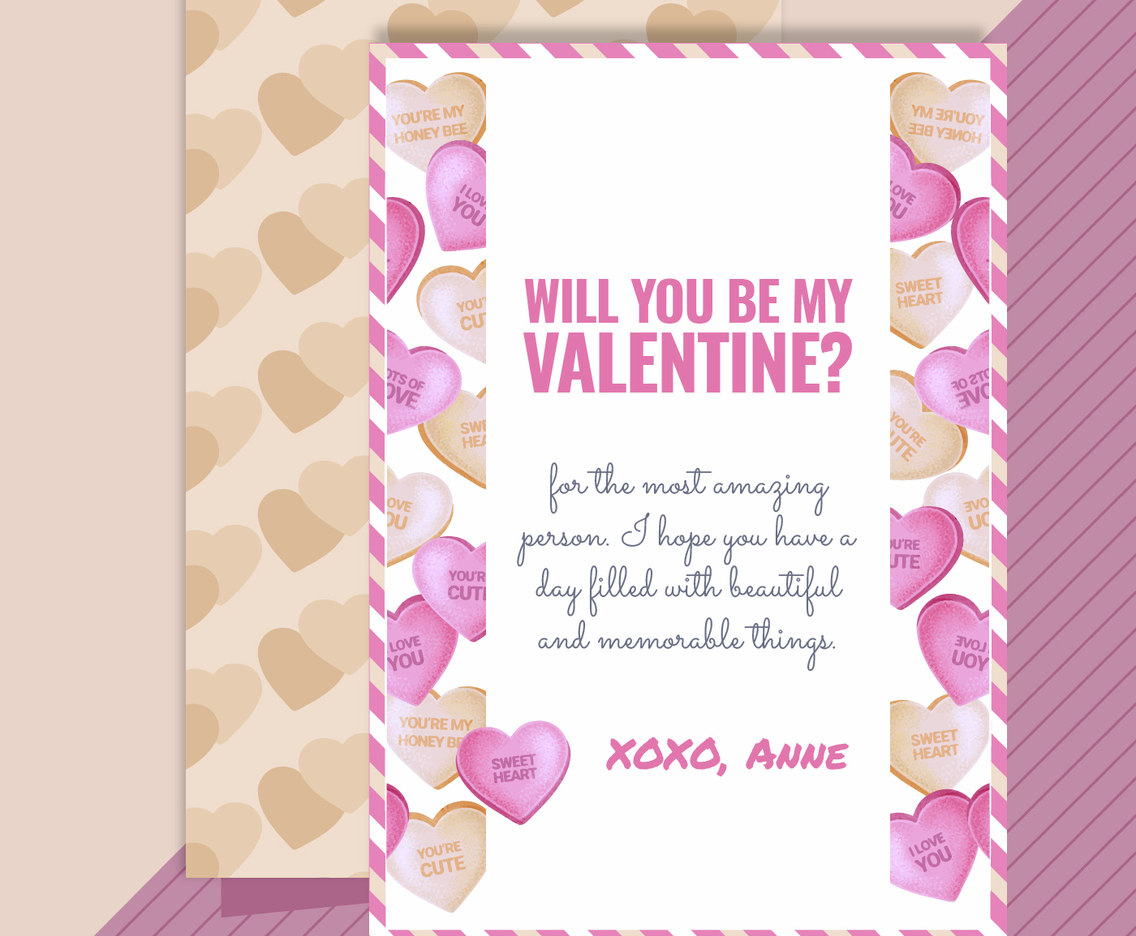 Vector Valentine's Day Card