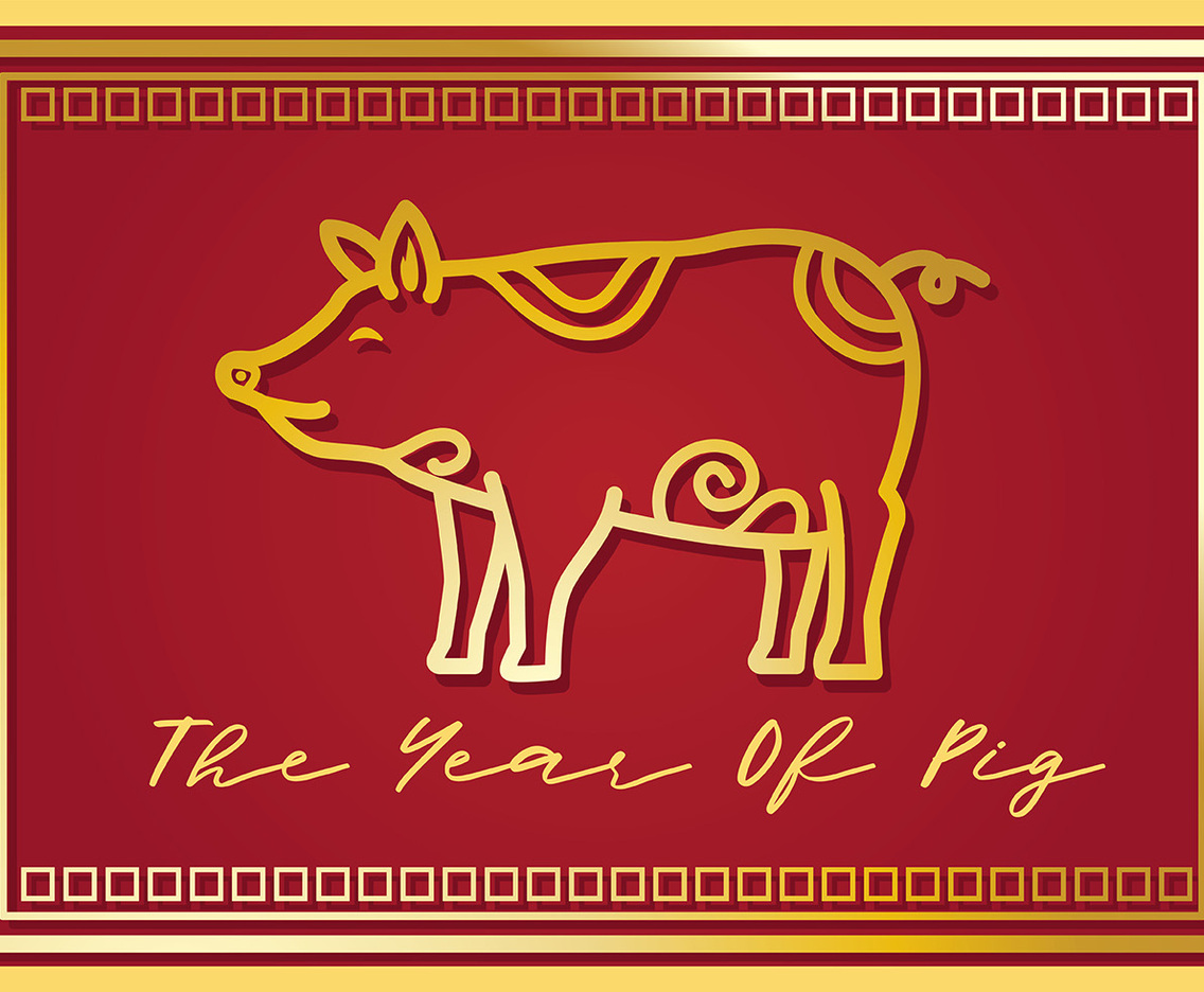 Chinese New Year Pig
