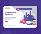 International Business Vector