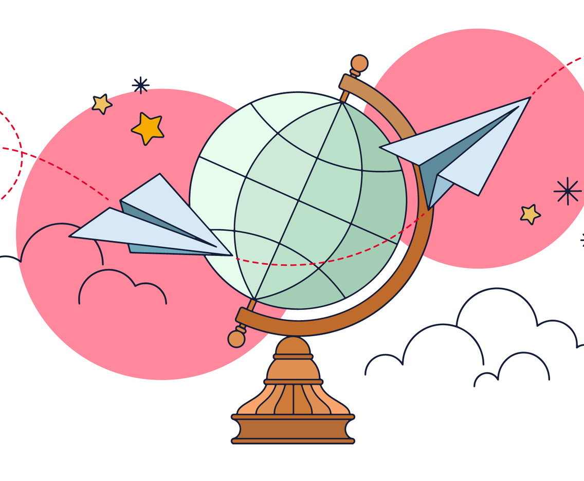 Trip Planning Vector