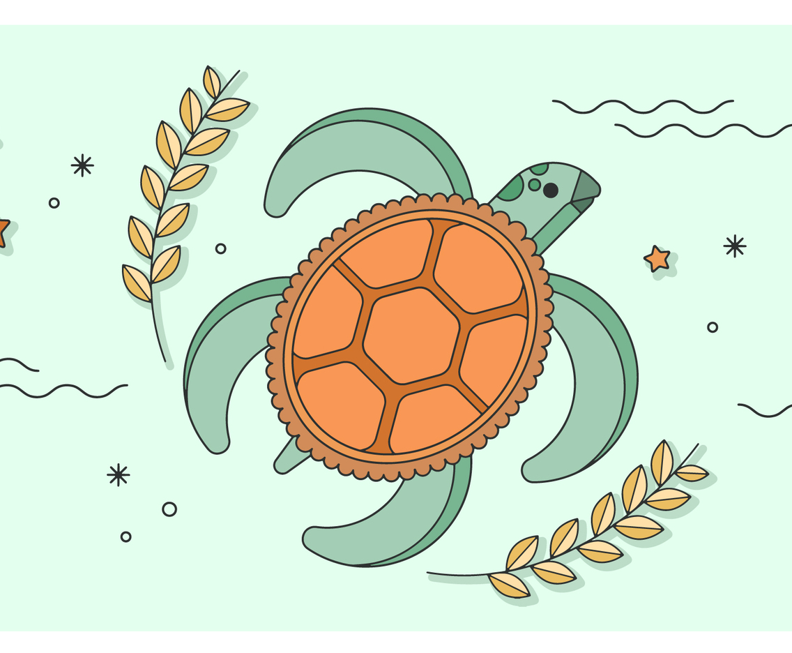 Sea Turtle Vector