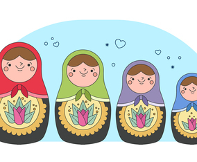 Mamushkas Collection Vector