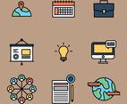 International Business Outlined Icons