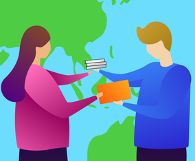 Awesome Exchange Student Vectors