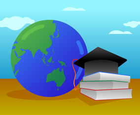 Awesome Exchange Student Vectors